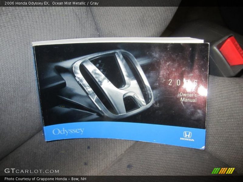 Ocean Mist Metallic / Gray 2006 Honda Odyssey EX