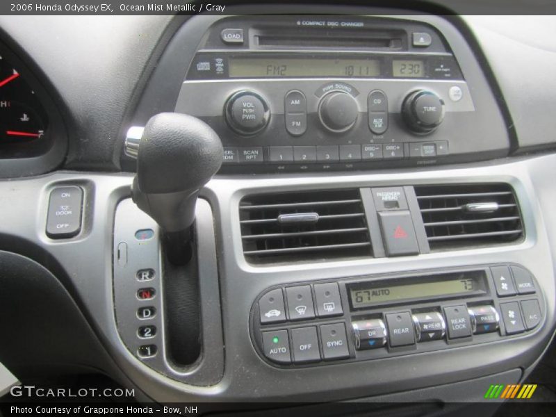 Ocean Mist Metallic / Gray 2006 Honda Odyssey EX