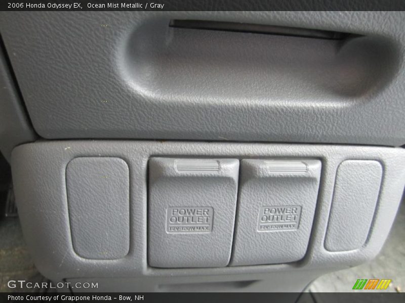 Ocean Mist Metallic / Gray 2006 Honda Odyssey EX