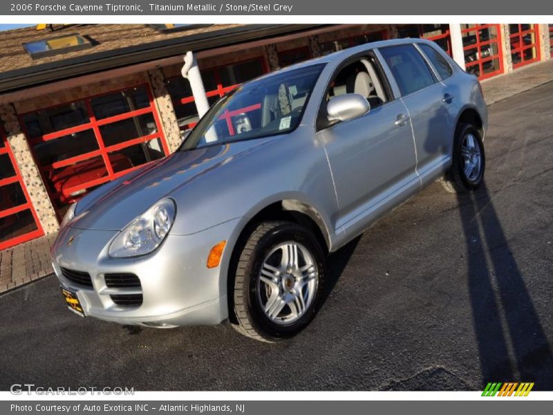 Titanium Metallic / Stone/Steel Grey 2006 Porsche Cayenne Tiptronic