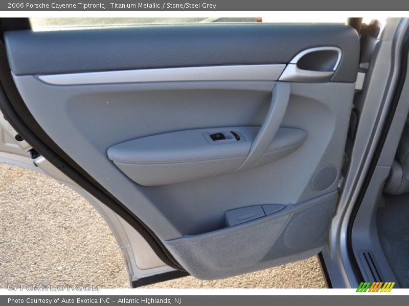 Titanium Metallic / Stone/Steel Grey 2006 Porsche Cayenne Tiptronic