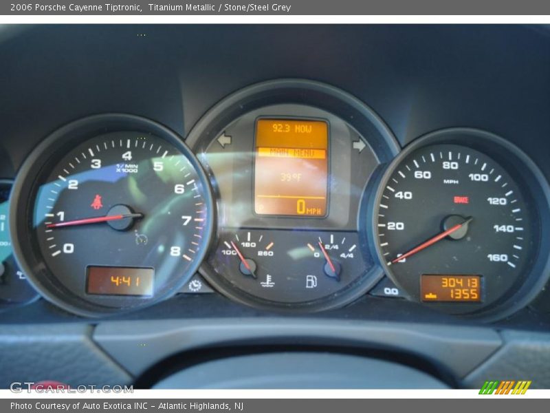 Titanium Metallic / Stone/Steel Grey 2006 Porsche Cayenne Tiptronic