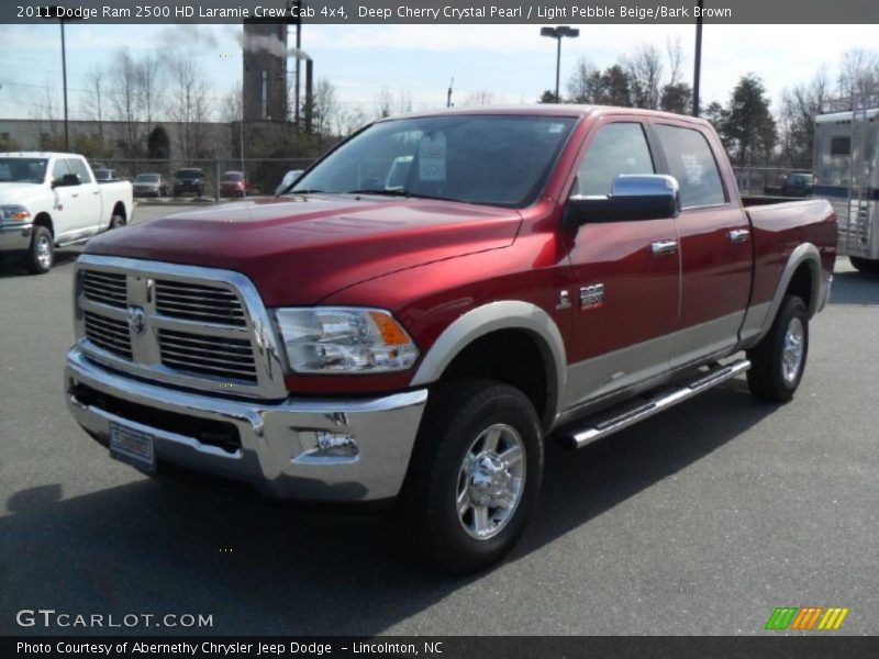 Front 3/4 View of 2011 Ram 2500 HD Laramie Crew Cab 4x4