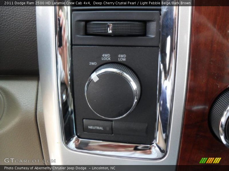Controls of 2011 Ram 2500 HD Laramie Crew Cab 4x4