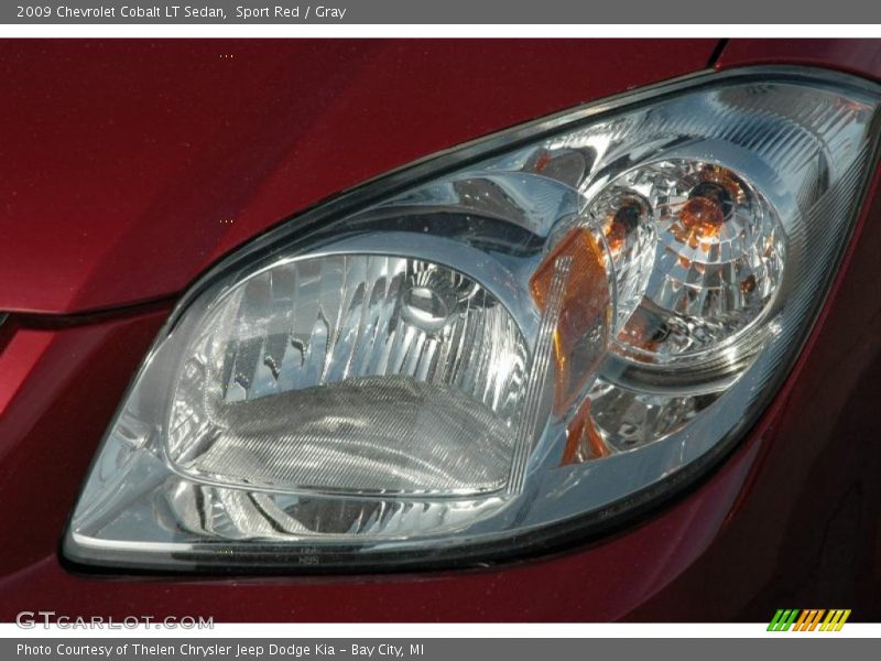 Sport Red / Gray 2009 Chevrolet Cobalt LT Sedan