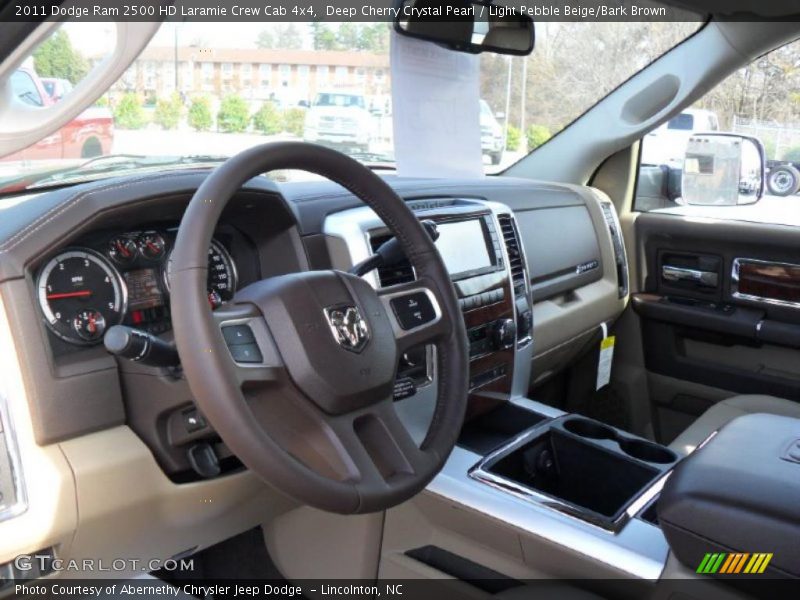 Dashboard of 2011 Ram 2500 HD Laramie Crew Cab 4x4