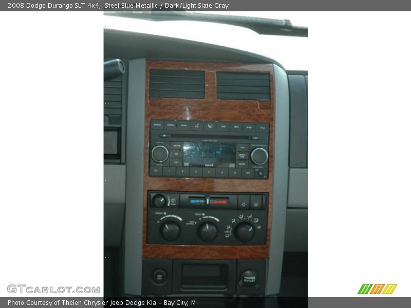 Steel Blue Metallic / Dark/Light Slate Gray 2008 Dodge Durango SLT 4x4