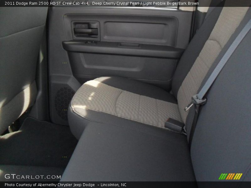 Deep Cherry Crystal Pearl / Light Pebble Beige/Bark Brown 2011 Dodge Ram 2500 HD ST Crew Cab 4x4