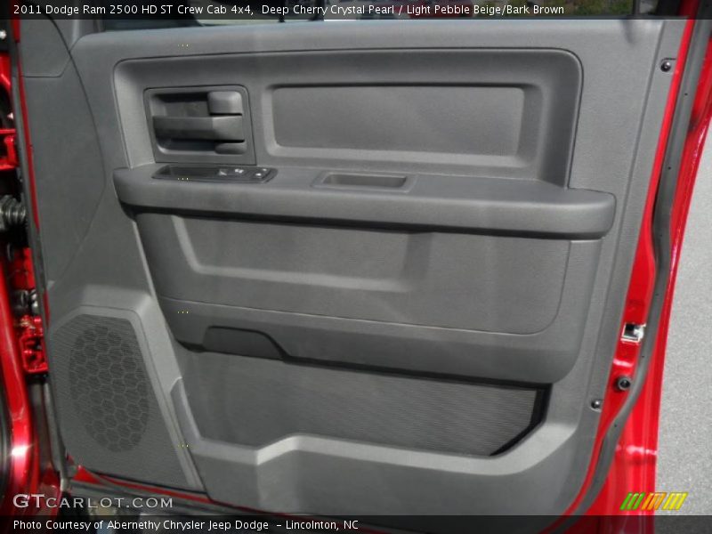 Deep Cherry Crystal Pearl / Light Pebble Beige/Bark Brown 2011 Dodge Ram 2500 HD ST Crew Cab 4x4