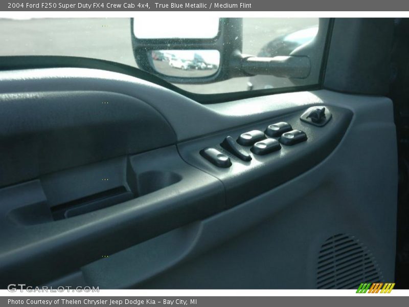 True Blue Metallic / Medium Flint 2004 Ford F250 Super Duty FX4 Crew Cab 4x4