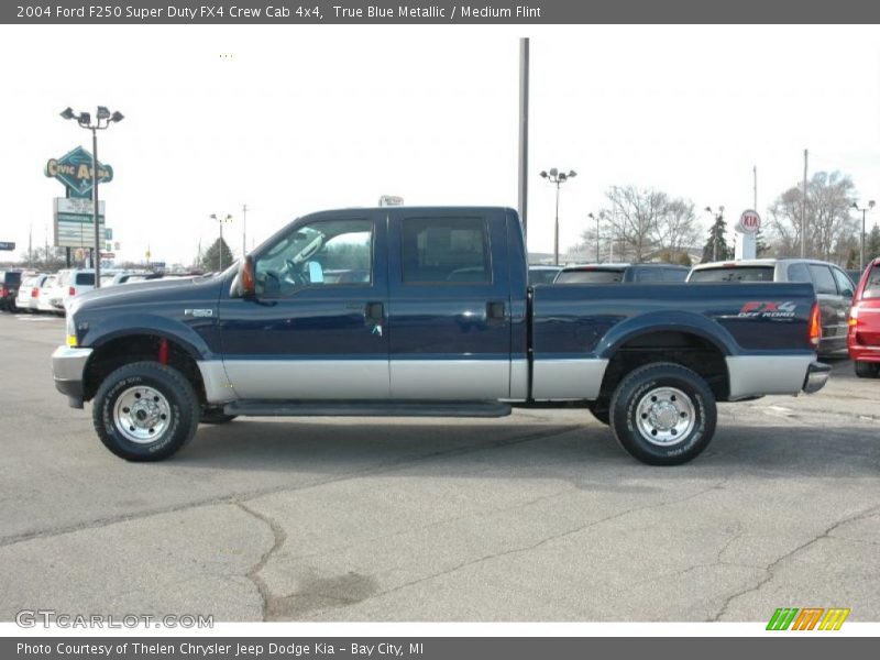  2004 F250 Super Duty FX4 Crew Cab 4x4 True Blue Metallic
