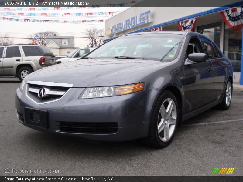 Anthracite Metallic / Ebony 2005 Acura TL 3.2