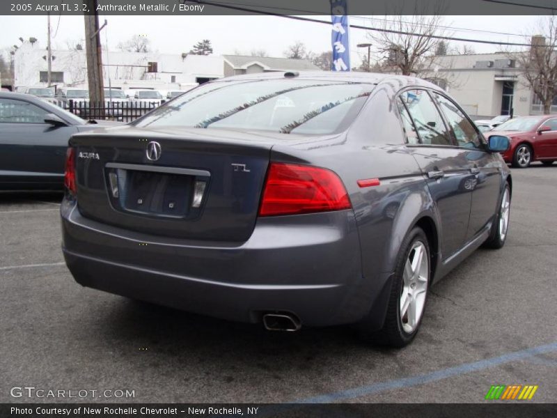 Anthracite Metallic / Ebony 2005 Acura TL 3.2
