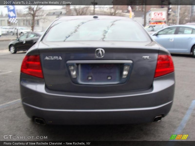 Anthracite Metallic / Ebony 2005 Acura TL 3.2