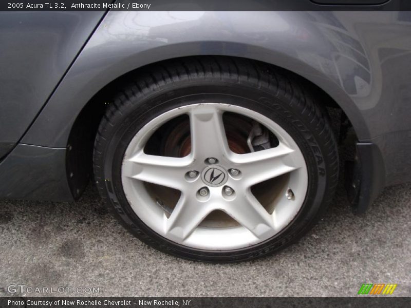 Anthracite Metallic / Ebony 2005 Acura TL 3.2