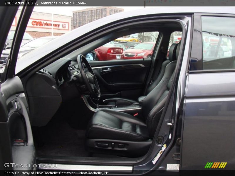 Anthracite Metallic / Ebony 2005 Acura TL 3.2