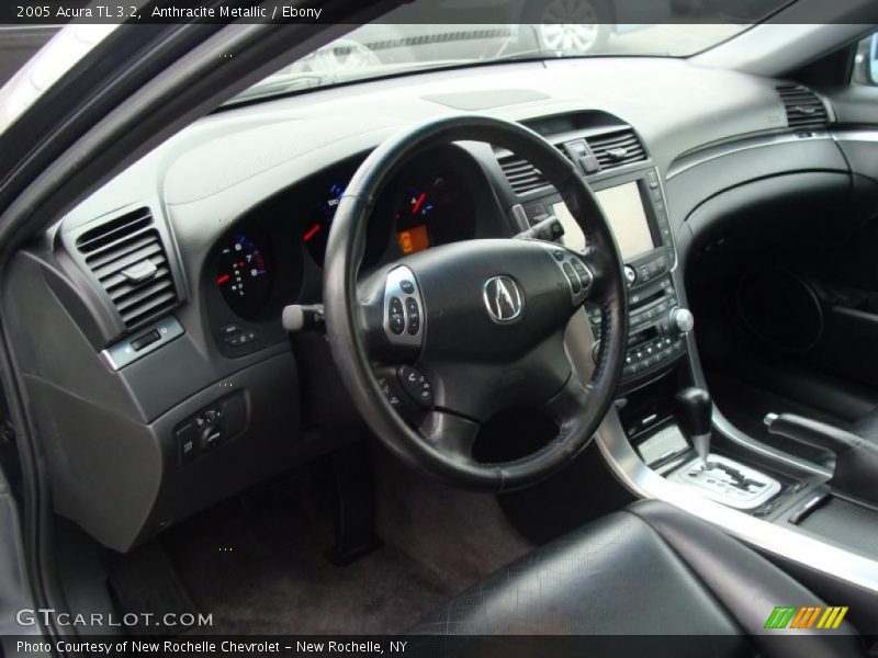 Anthracite Metallic / Ebony 2005 Acura TL 3.2