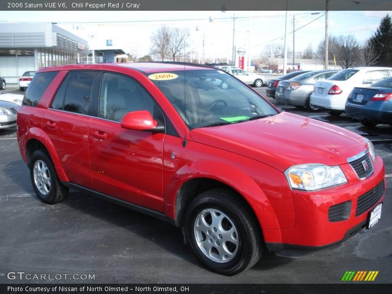 Chili Pepper Red / Gray 2006 Saturn VUE V6