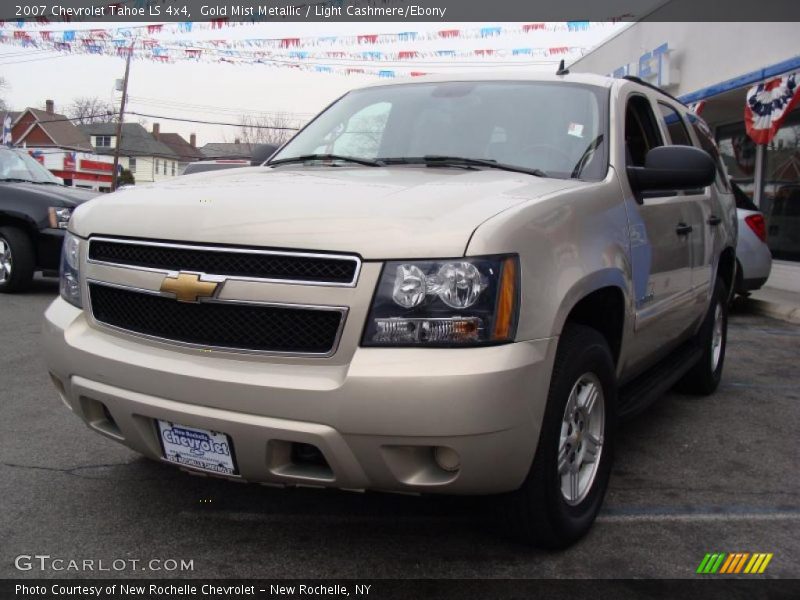 Gold Mist Metallic / Light Cashmere/Ebony 2007 Chevrolet Tahoe LS 4x4