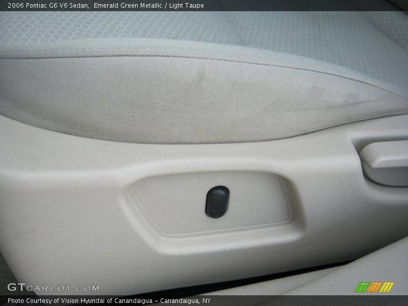 Emerald Green Metallic / Light Taupe 2006 Pontiac G6 V6 Sedan