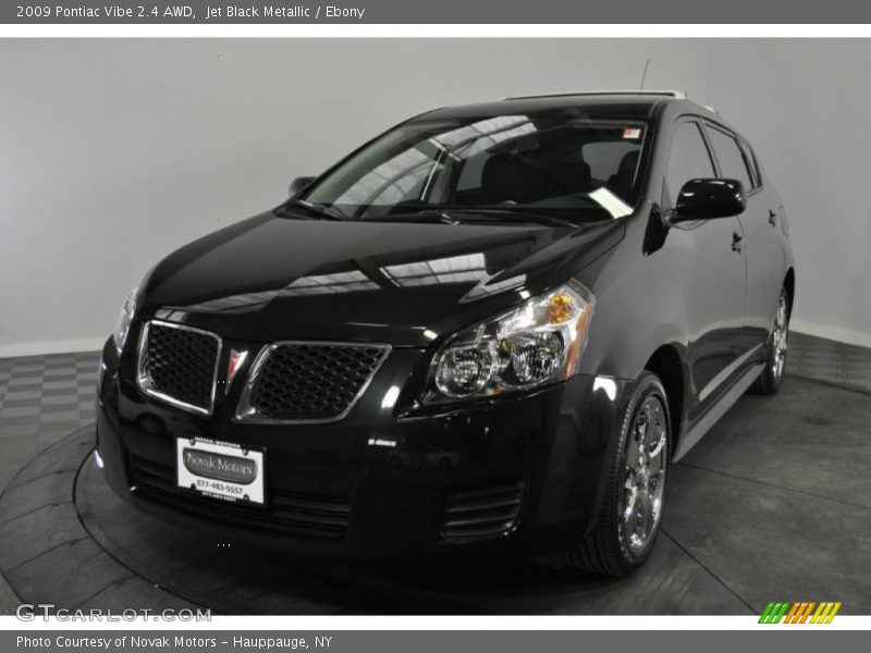 Jet Black Metallic / Ebony 2009 Pontiac Vibe 2.4 AWD