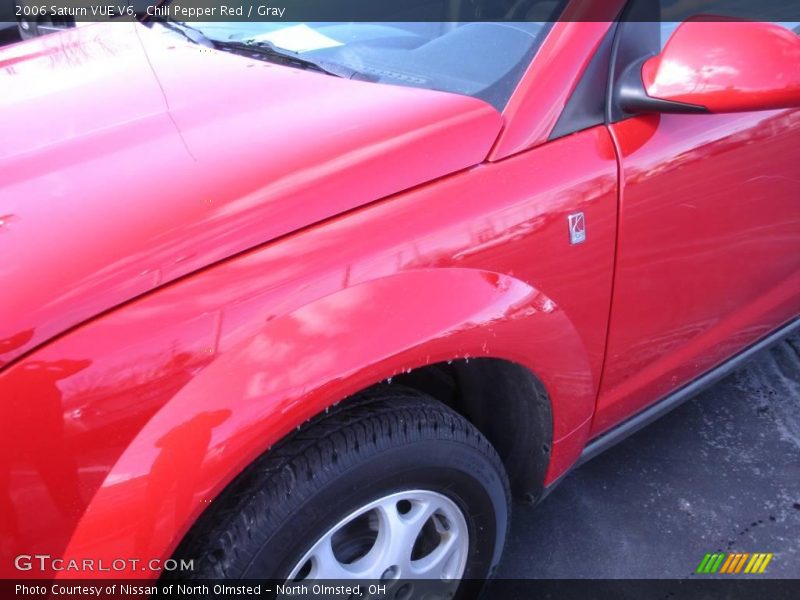 Chili Pepper Red / Gray 2006 Saturn VUE V6