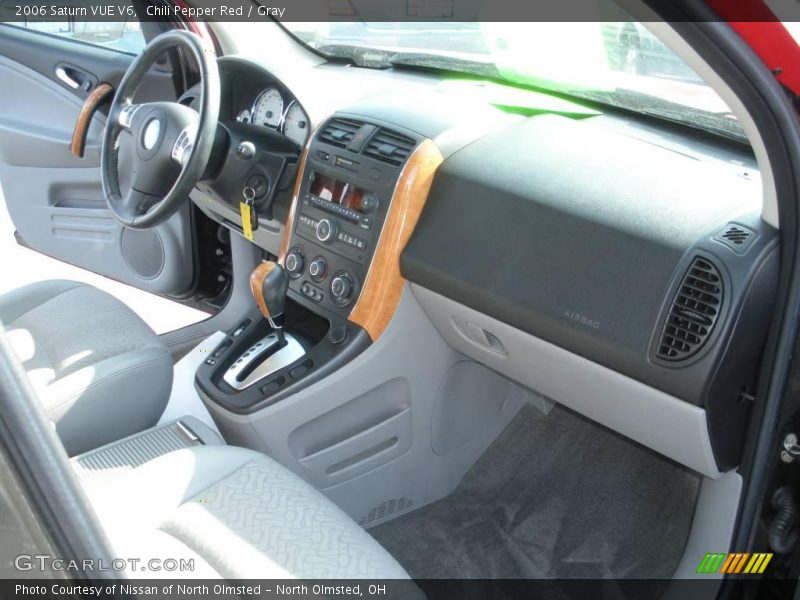 Chili Pepper Red / Gray 2006 Saturn VUE V6