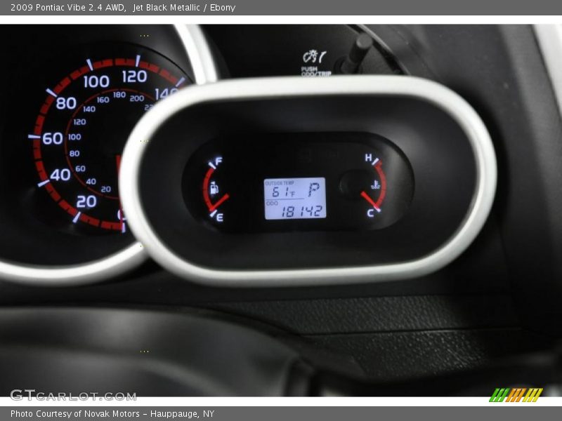 Jet Black Metallic / Ebony 2009 Pontiac Vibe 2.4 AWD