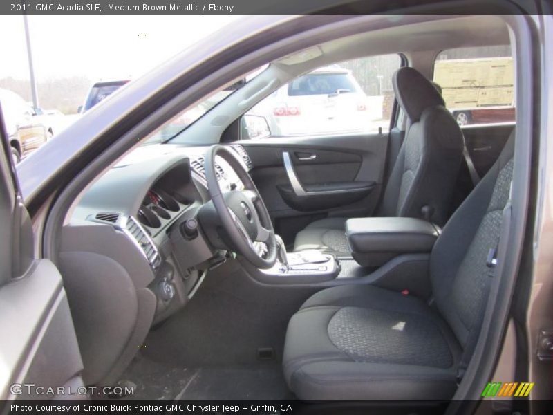 Medium Brown Metallic / Ebony 2011 GMC Acadia SLE
