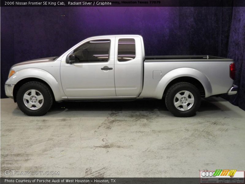 Radiant Silver / Graphite 2006 Nissan Frontier SE King Cab