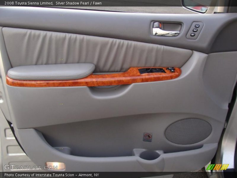 Silver Shadow Pearl / Fawn 2008 Toyota Sienna Limited