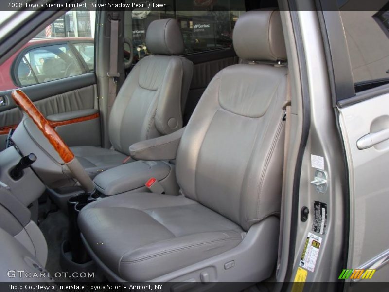 Silver Shadow Pearl / Fawn 2008 Toyota Sienna Limited