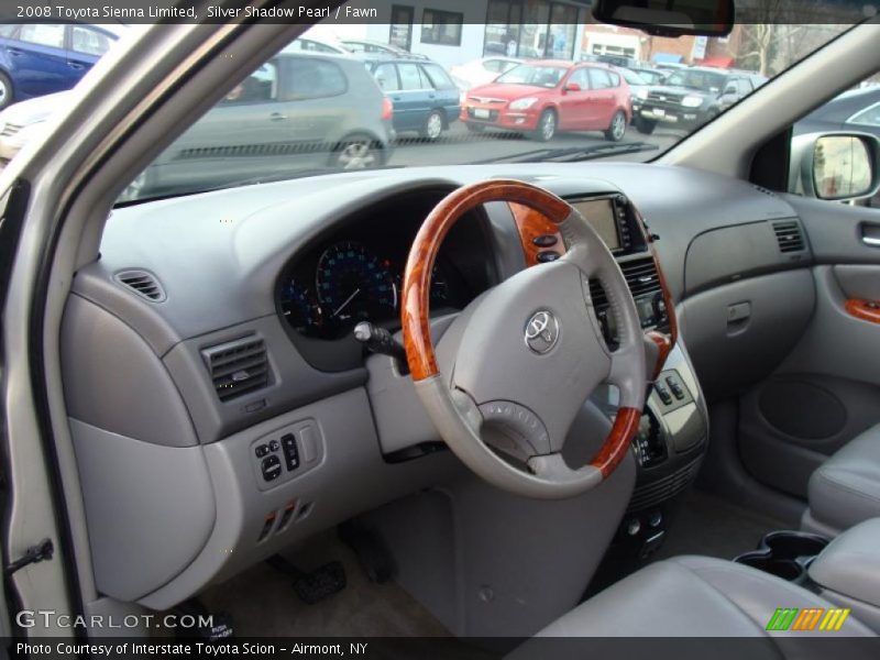 Silver Shadow Pearl / Fawn 2008 Toyota Sienna Limited