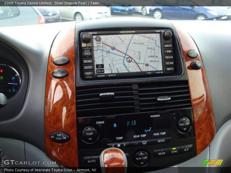 Silver Shadow Pearl / Fawn 2008 Toyota Sienna Limited