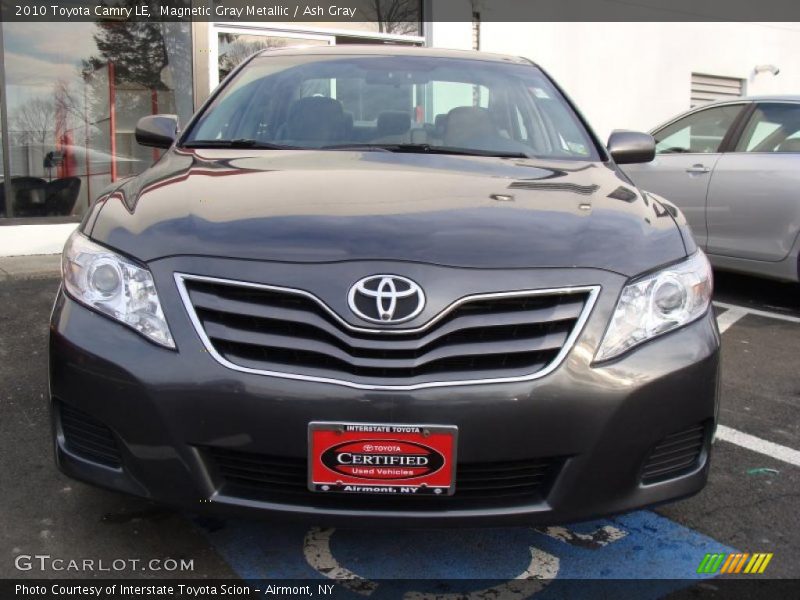 Magnetic Gray Metallic / Ash Gray 2010 Toyota Camry LE