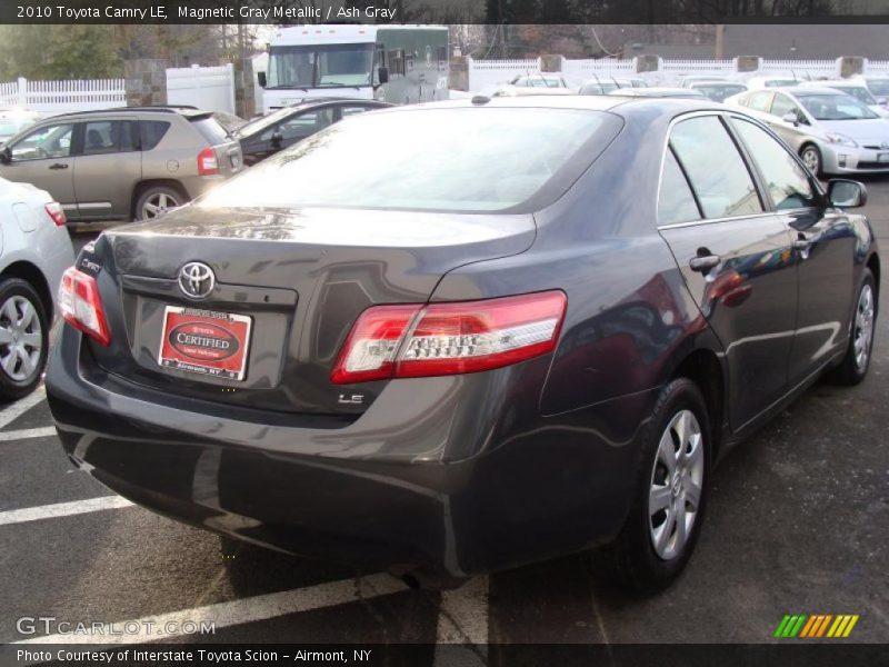 Magnetic Gray Metallic / Ash Gray 2010 Toyota Camry LE