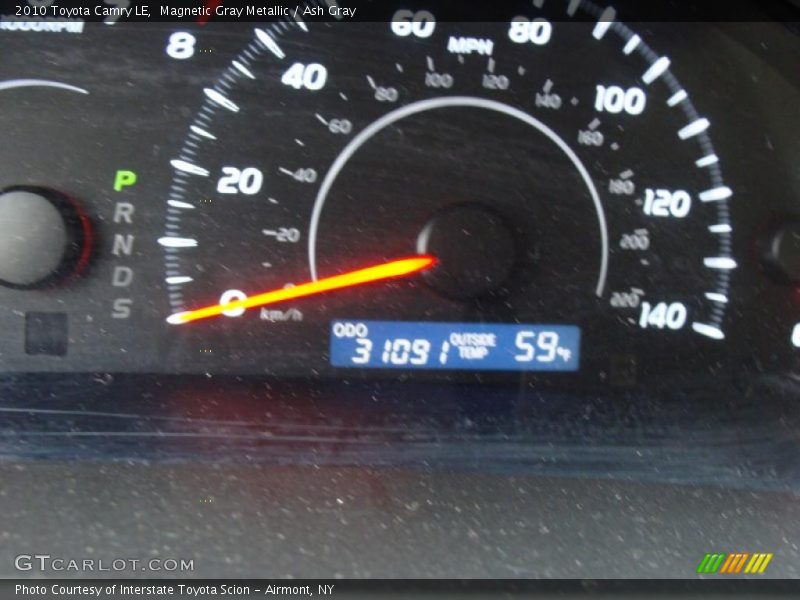 Magnetic Gray Metallic / Ash Gray 2010 Toyota Camry LE