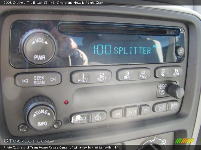 Silverstone Metallic / Light Gray 2008 Chevrolet TrailBlazer LT 4x4