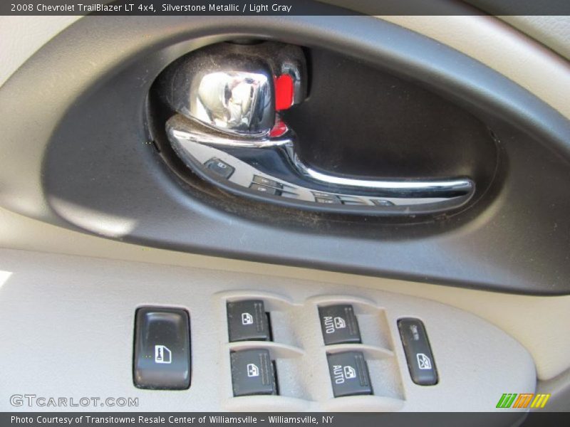 Silverstone Metallic / Light Gray 2008 Chevrolet TrailBlazer LT 4x4