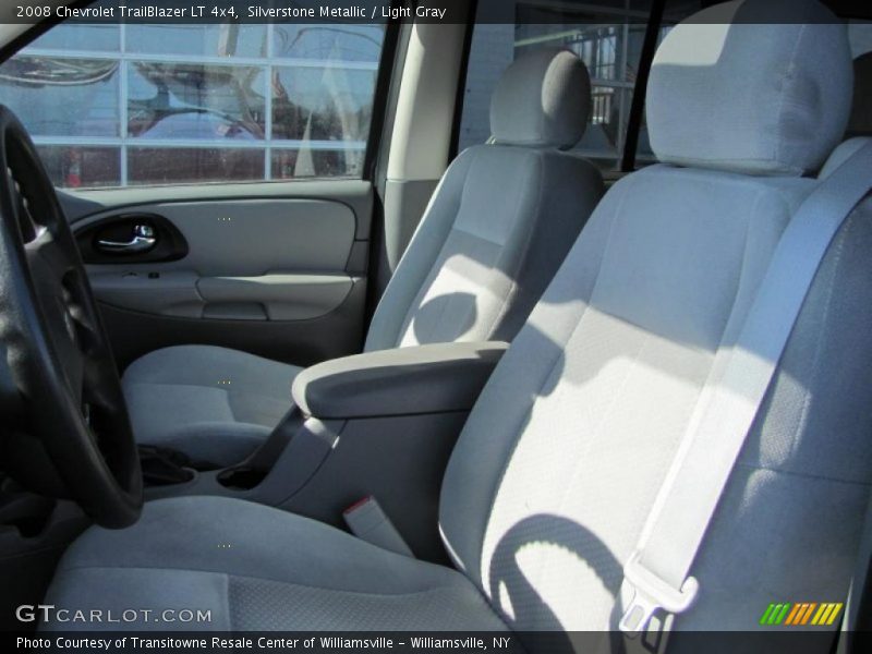 Silverstone Metallic / Light Gray 2008 Chevrolet TrailBlazer LT 4x4