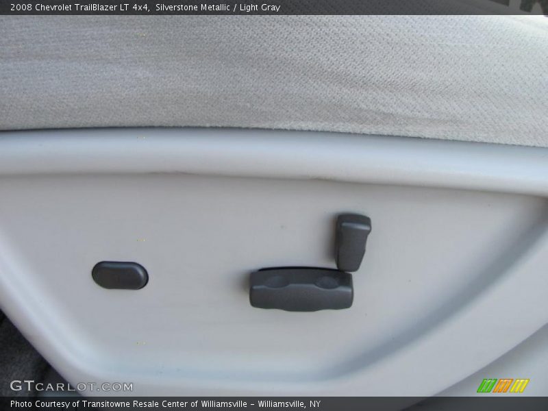 Silverstone Metallic / Light Gray 2008 Chevrolet TrailBlazer LT 4x4
