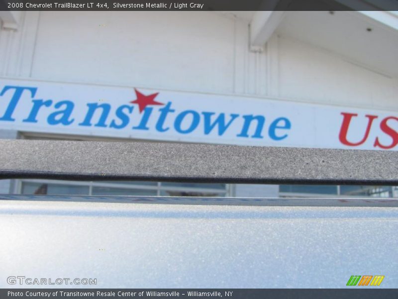Silverstone Metallic / Light Gray 2008 Chevrolet TrailBlazer LT 4x4