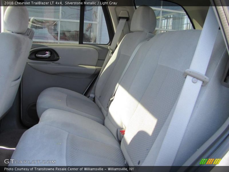 Silverstone Metallic / Light Gray 2008 Chevrolet TrailBlazer LT 4x4