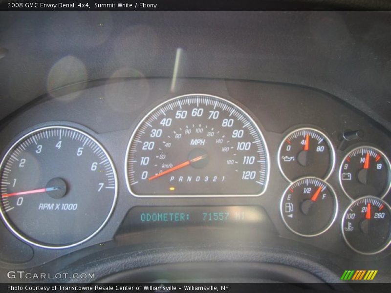 Summit White / Ebony 2008 GMC Envoy Denali 4x4