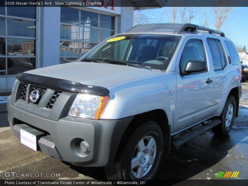 Silver Lightning / Graphite 2008 Nissan Xterra S 4x4