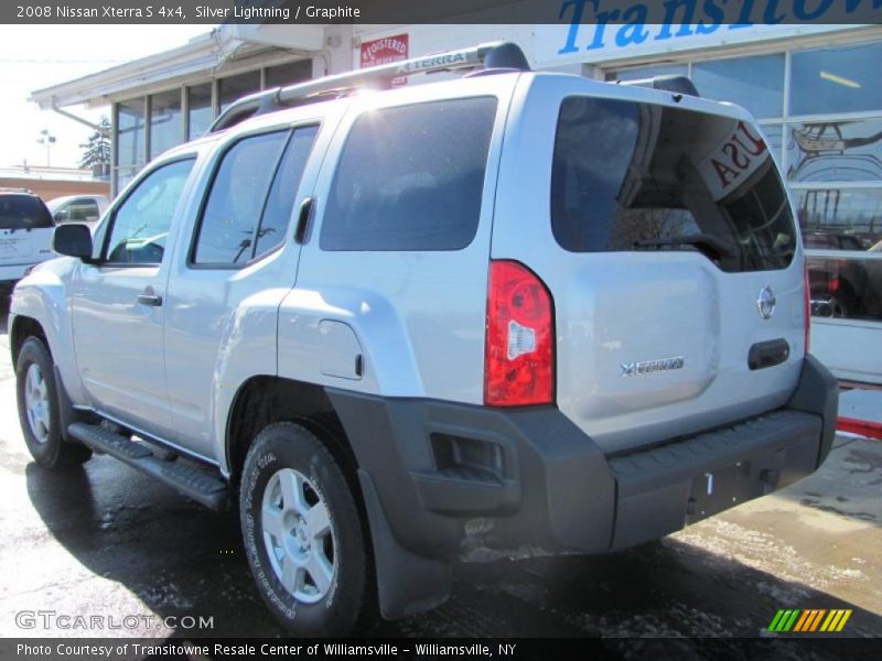 Silver Lightning / Graphite 2008 Nissan Xterra S 4x4