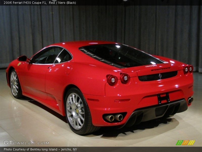 Red / Nero (Black) 2006 Ferrari F430 Coupe F1