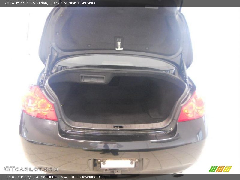 Black Obsidian / Graphite 2004 Infiniti G 35 Sedan