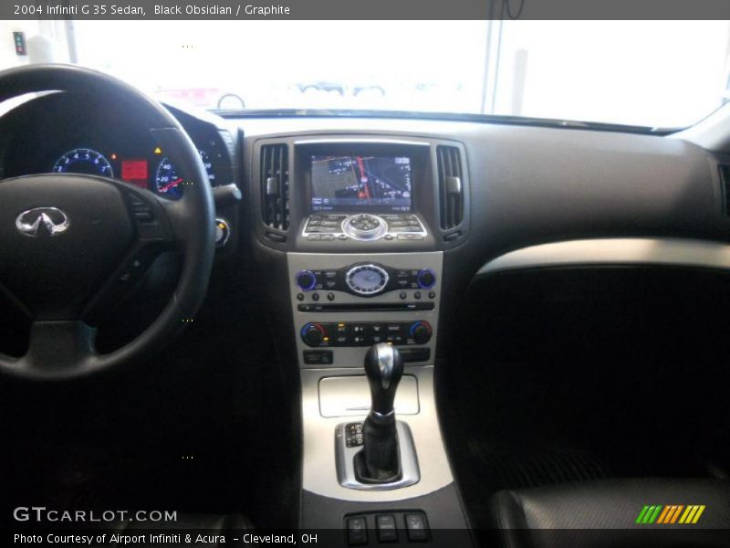 Black Obsidian / Graphite 2004 Infiniti G 35 Sedan
