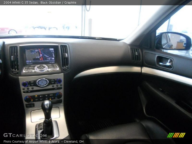 Black Obsidian / Graphite 2004 Infiniti G 35 Sedan